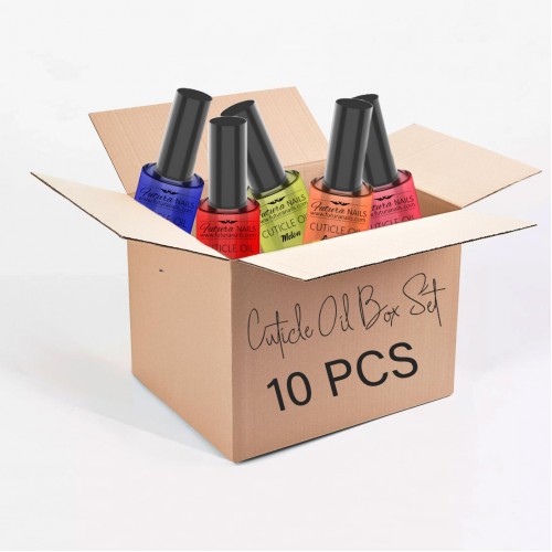 Cuticle Oil Box Set 10 pcs 15 ml